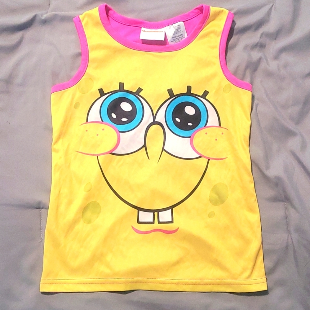 Sponge Bob kids 6 tank top
